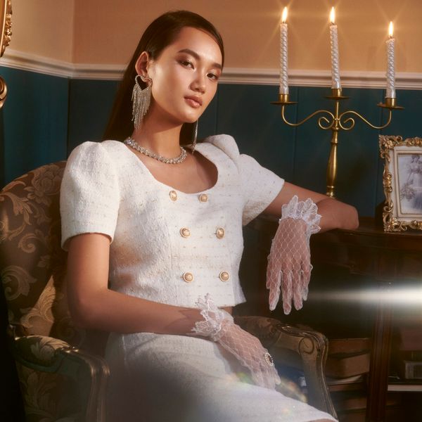 Bắt trend với trang phục vải tweed sang trọng