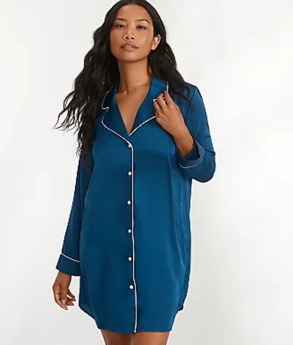 Kiểu pijama dáng đầm mang lại sự tự do tối đa cho vùng bụng