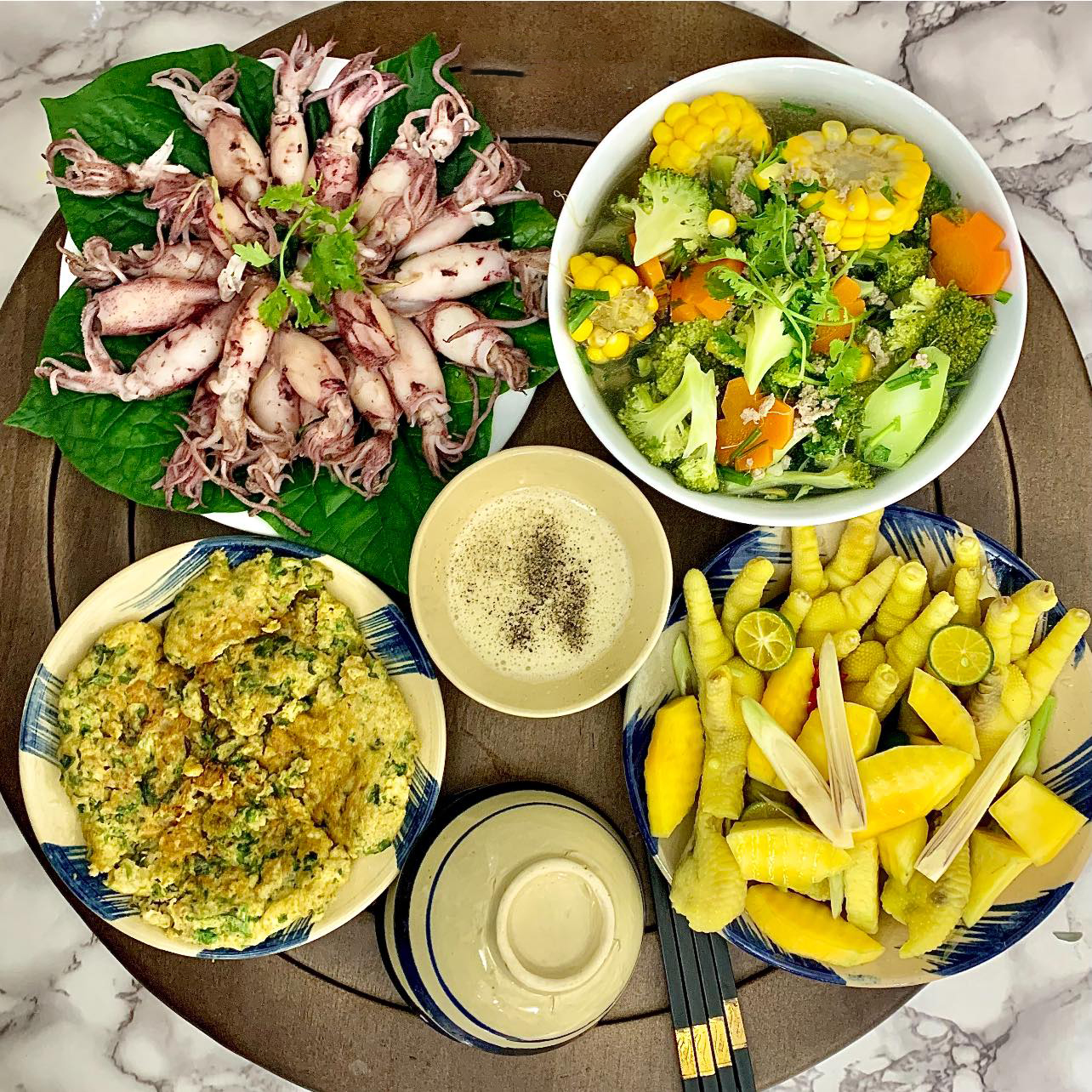 Gợi ý mâm cơm ngon mỗi ngày với nguyên liệu chợ bình dân