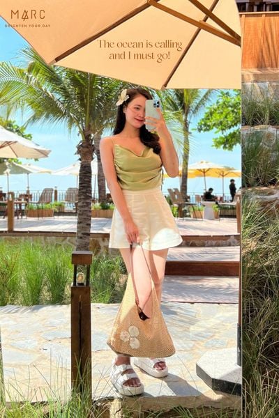 Quần short ngày mưa