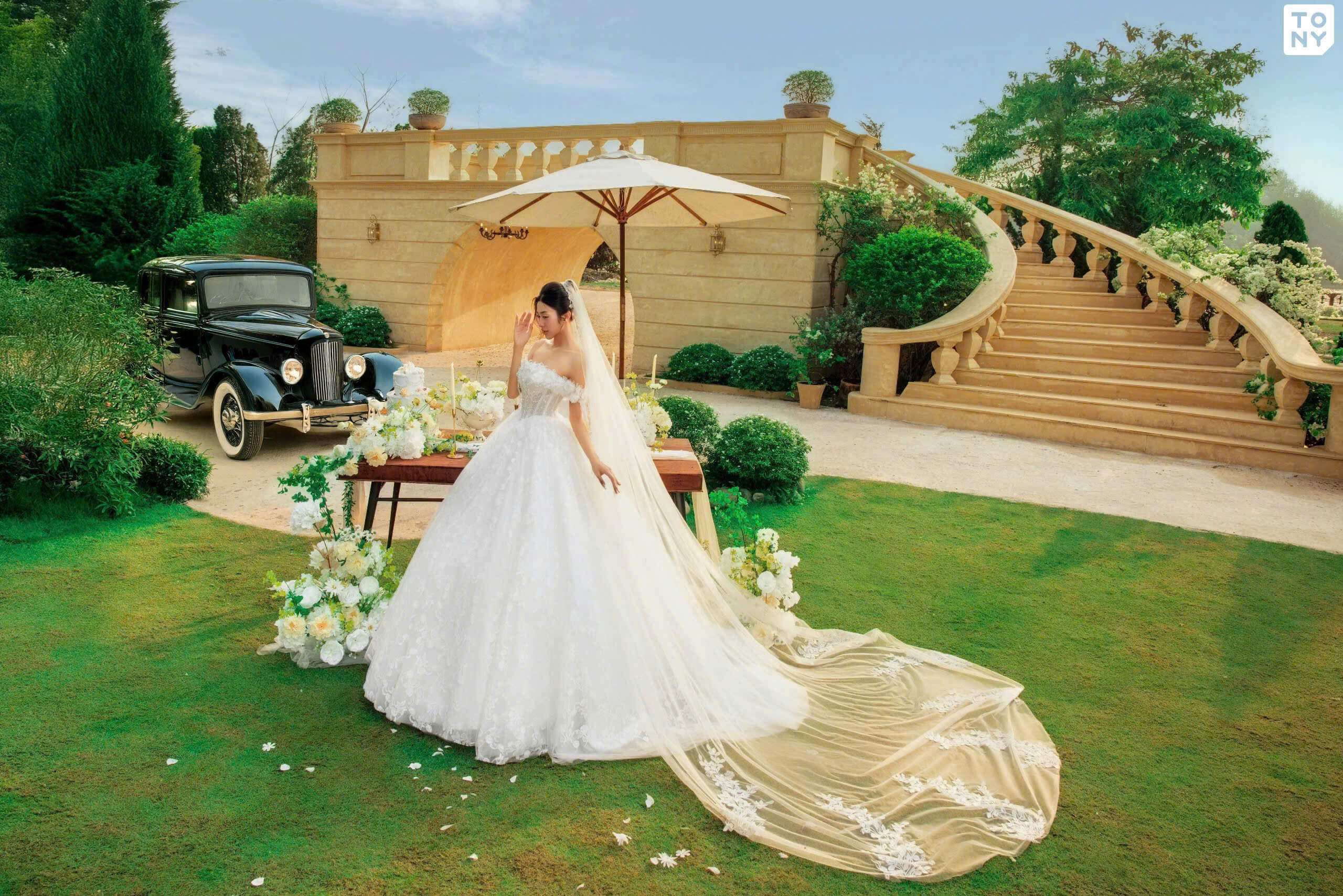 Mẫu váy cưới đa dạng từ A-line, ball gown, mermaid cho các vóc dáng khác nhau