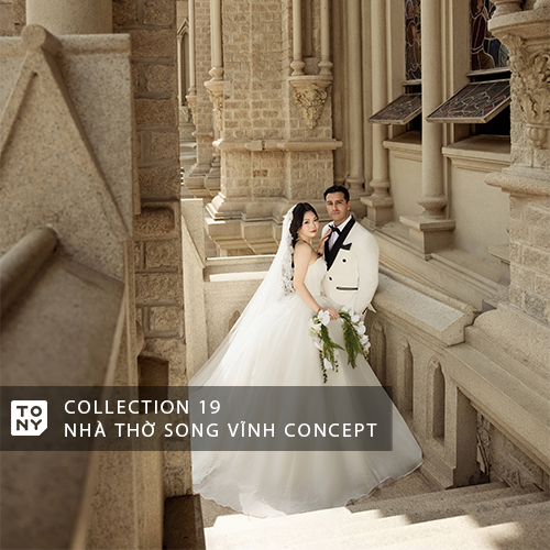 Khoảnh khắc cưới tại nhà thờ cổ kính Vũng Tàu