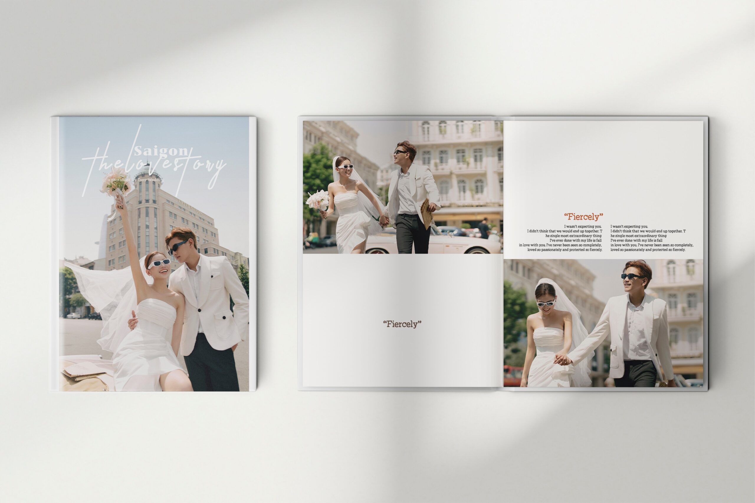 Mẫu album ảnh cưới đẹp 2025