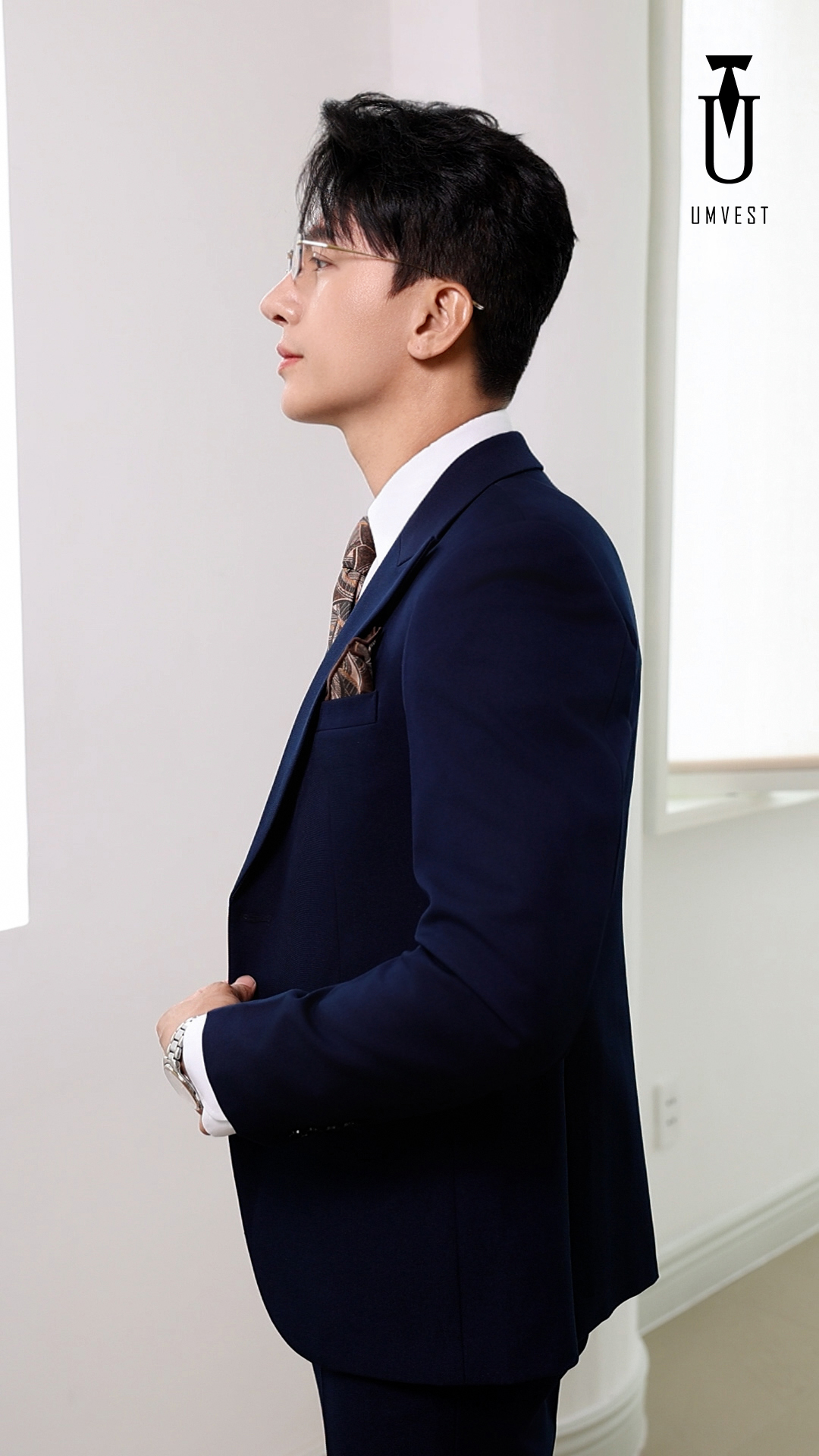 Vest đôi màu xanh navy