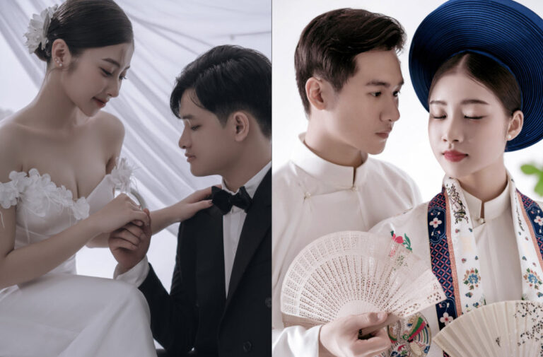 Kỹ thuật tạo dáng chụp ảnh cưới studio chuyên nghiệp
