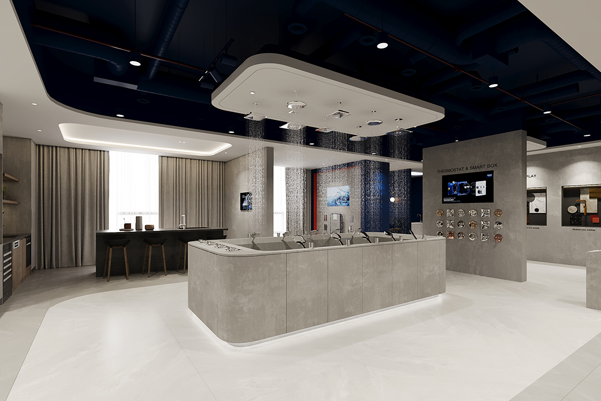 Không gian trải nghiệm GROHE với triết lý "Pure Freude an Wasser"