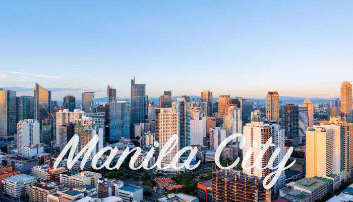 Thành phố Manila với các tòa nhà cao tầng và khu đô thị hiện đại