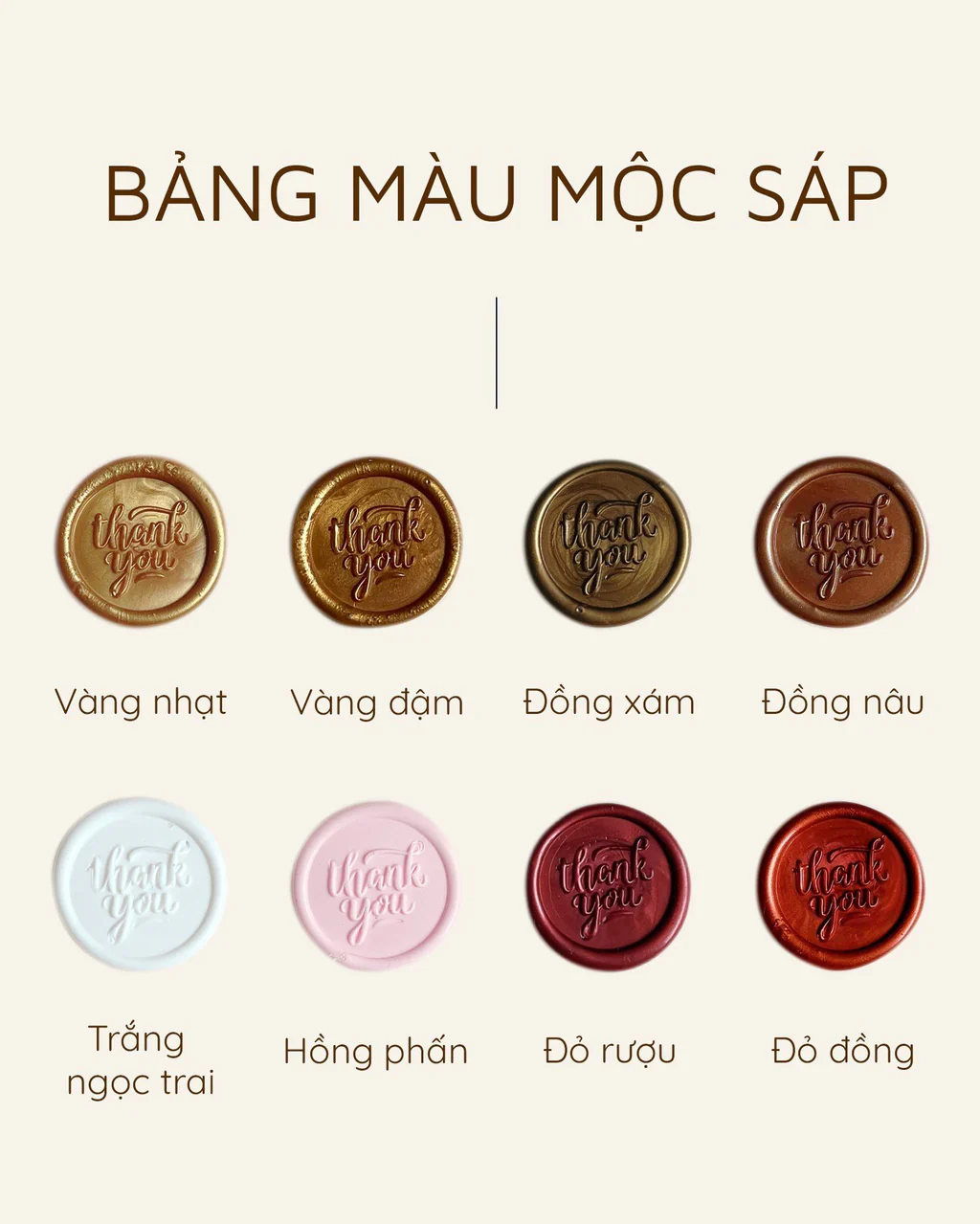 Thiệp cưới sáp sang trọng
