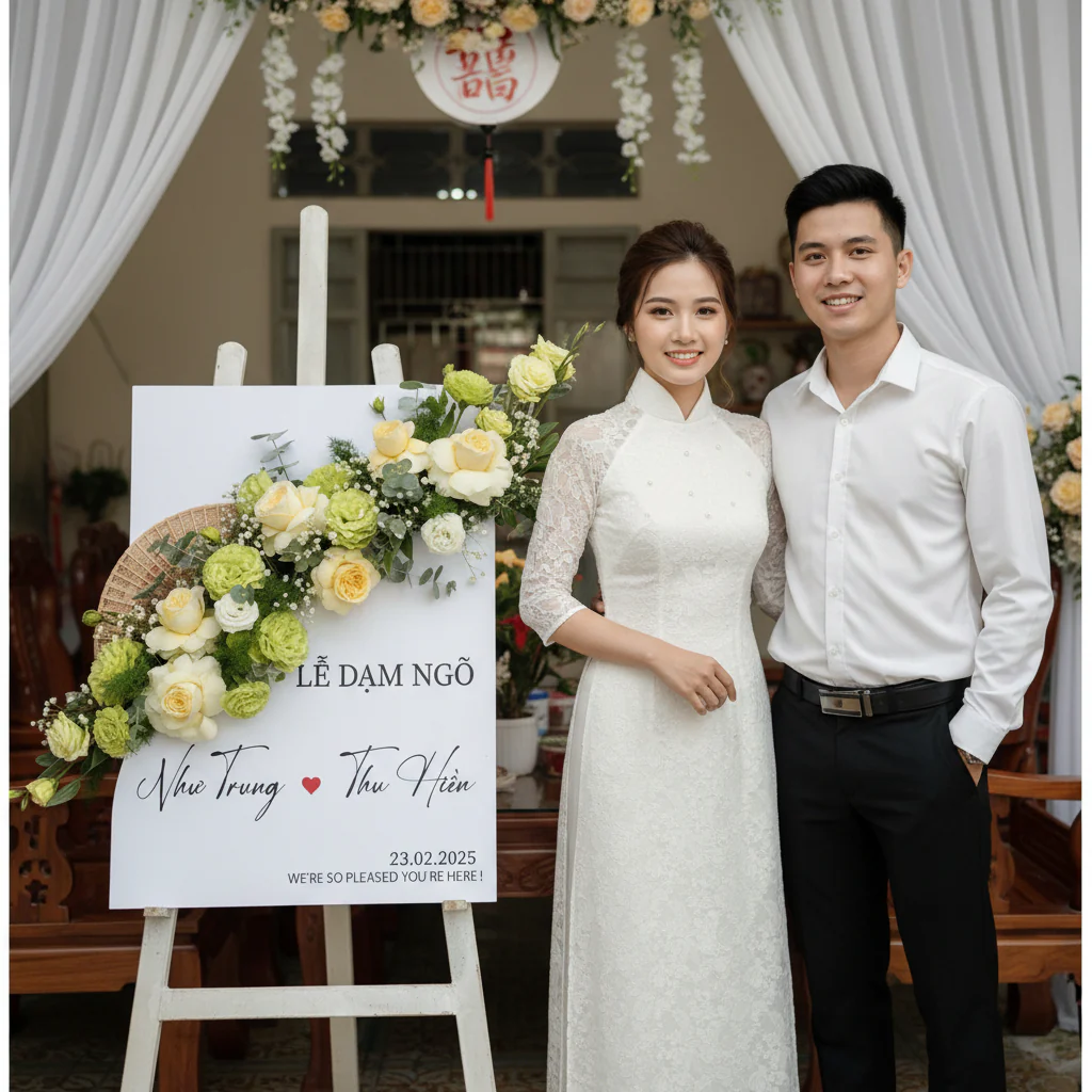 Trình tự cưới hỏi truyền thống