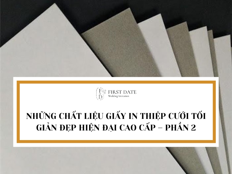 Giấy thiệp và bề mặt