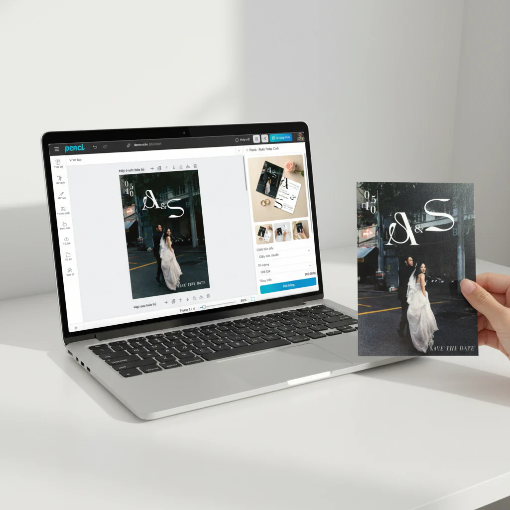 Công cụ thiết kế thiệp cưới trực tuyến giúp tạo nên những mẫu đẹp