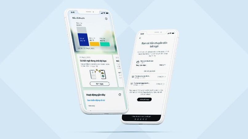 Quản lý chi tiêu trên app