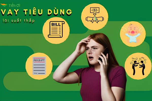 Biểu tượng lãi suất và hợp đồng vay