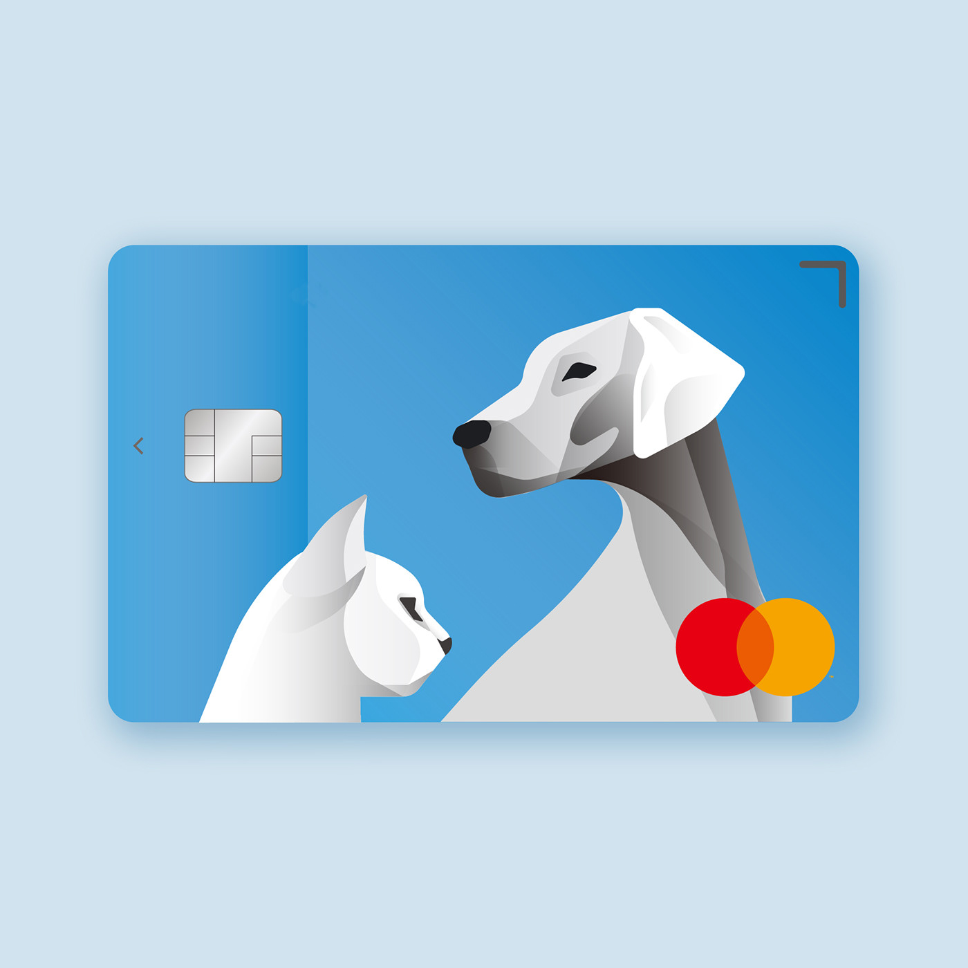 Người dùng mở ứng dụng ngân hàng và chọn đăng ký thẻ thanh toán thú cưng