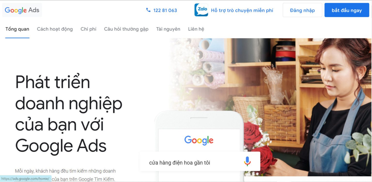 Mẫu quảng cáo Google Ads cho dịch vụ vay vốn cá nhân