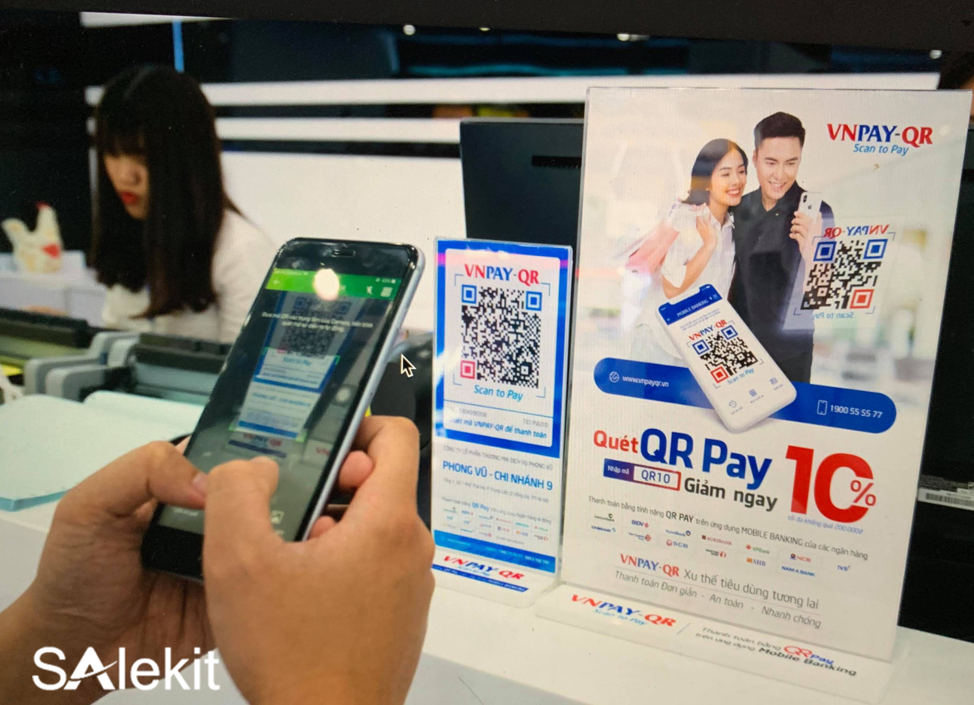 Quét mã QR thanh toán