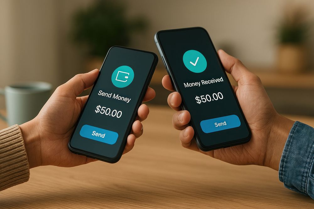 Giao diện lịch sử giao dịch chi tiết trong ứng dụng ví điện tử