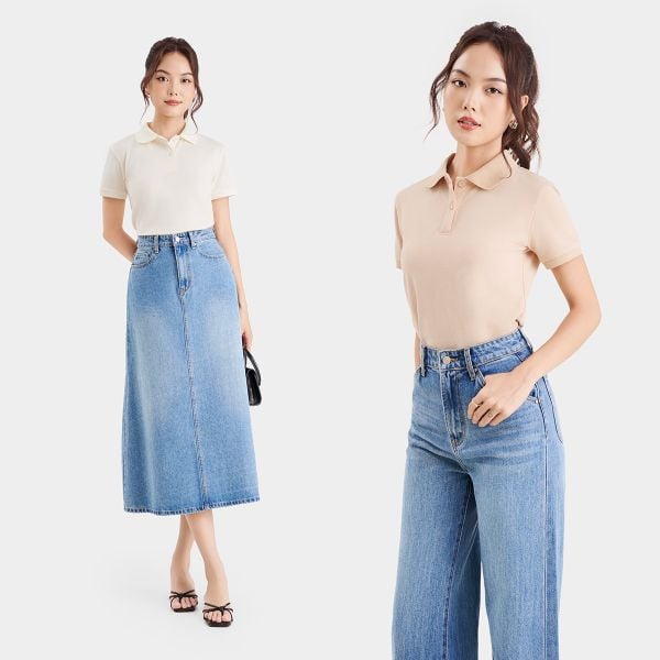 Áo polo dễ mặc mùa hè