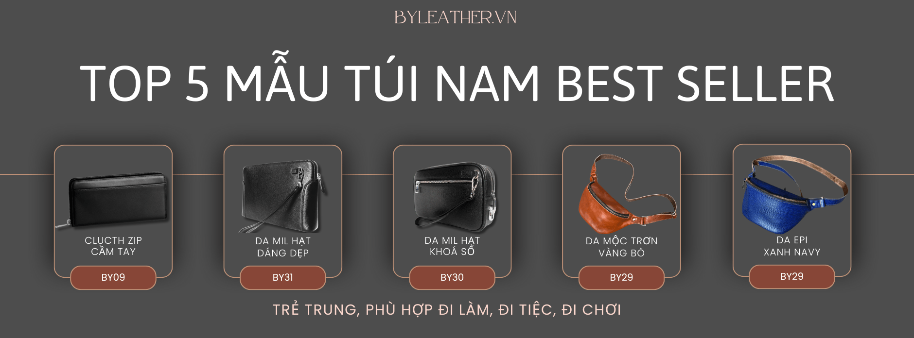 BST túi nam BY Leather