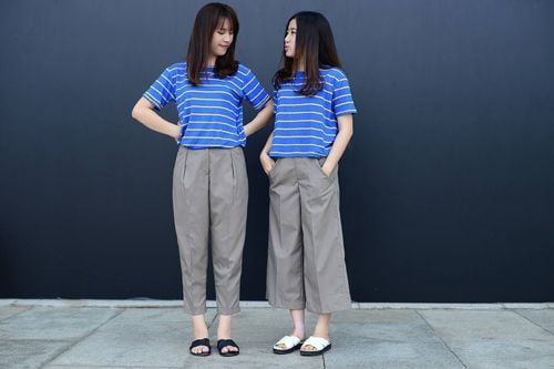 Người lùn có nên mặc quần ống rộng không