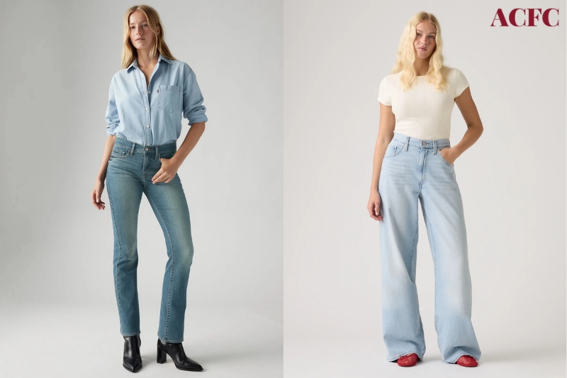 Quần Levi’s Nữ: Những Dáng Denim Được Ưa Chuộng Trong Tủ Đồ Hiện Đại
