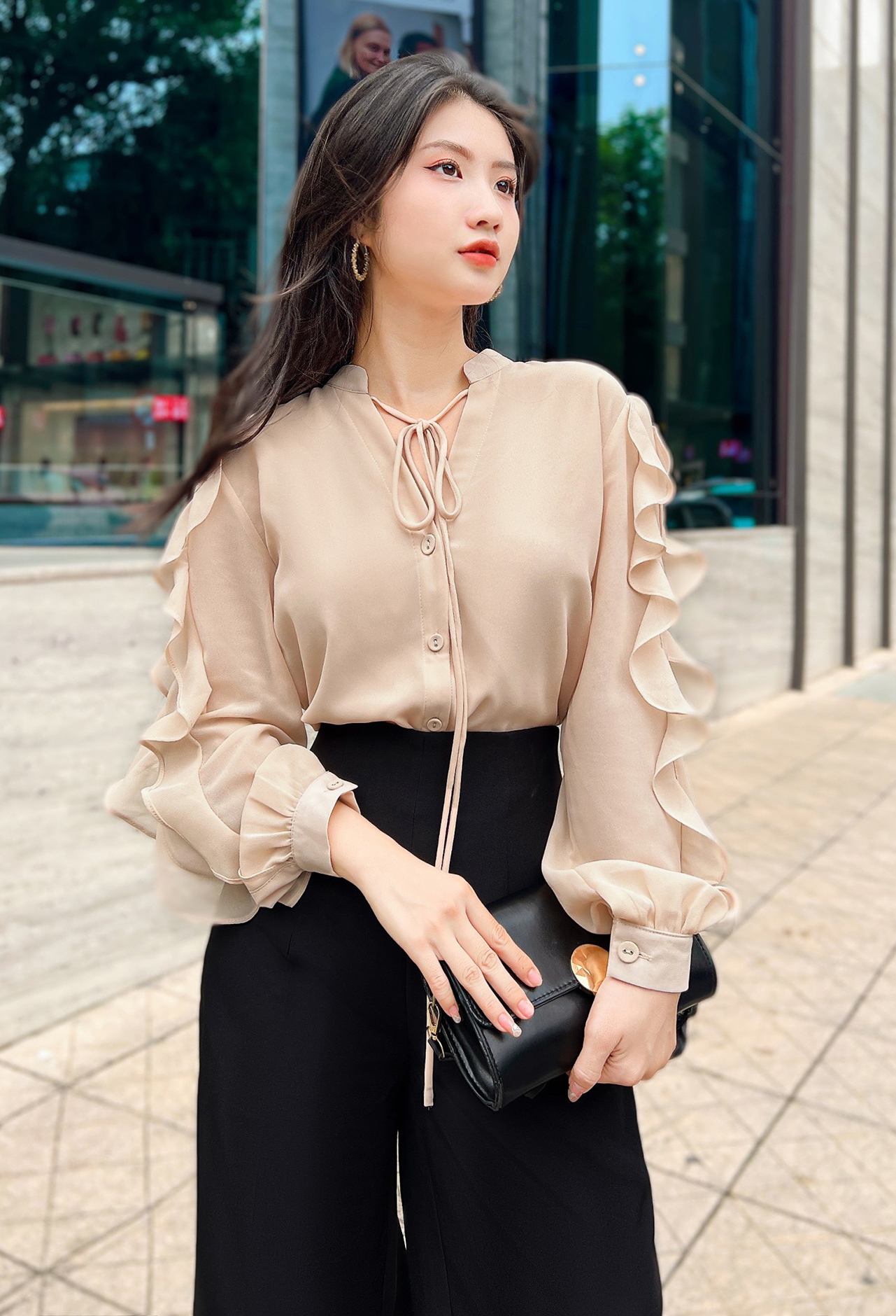Phối đồ công sở thanh lịch