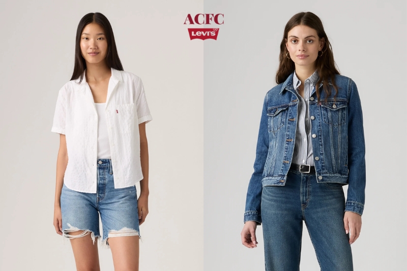 Levi’s Nữ: Từ Áo Thun Đến Những Item Mang Đậm Tinh Thần Casual Mỹ