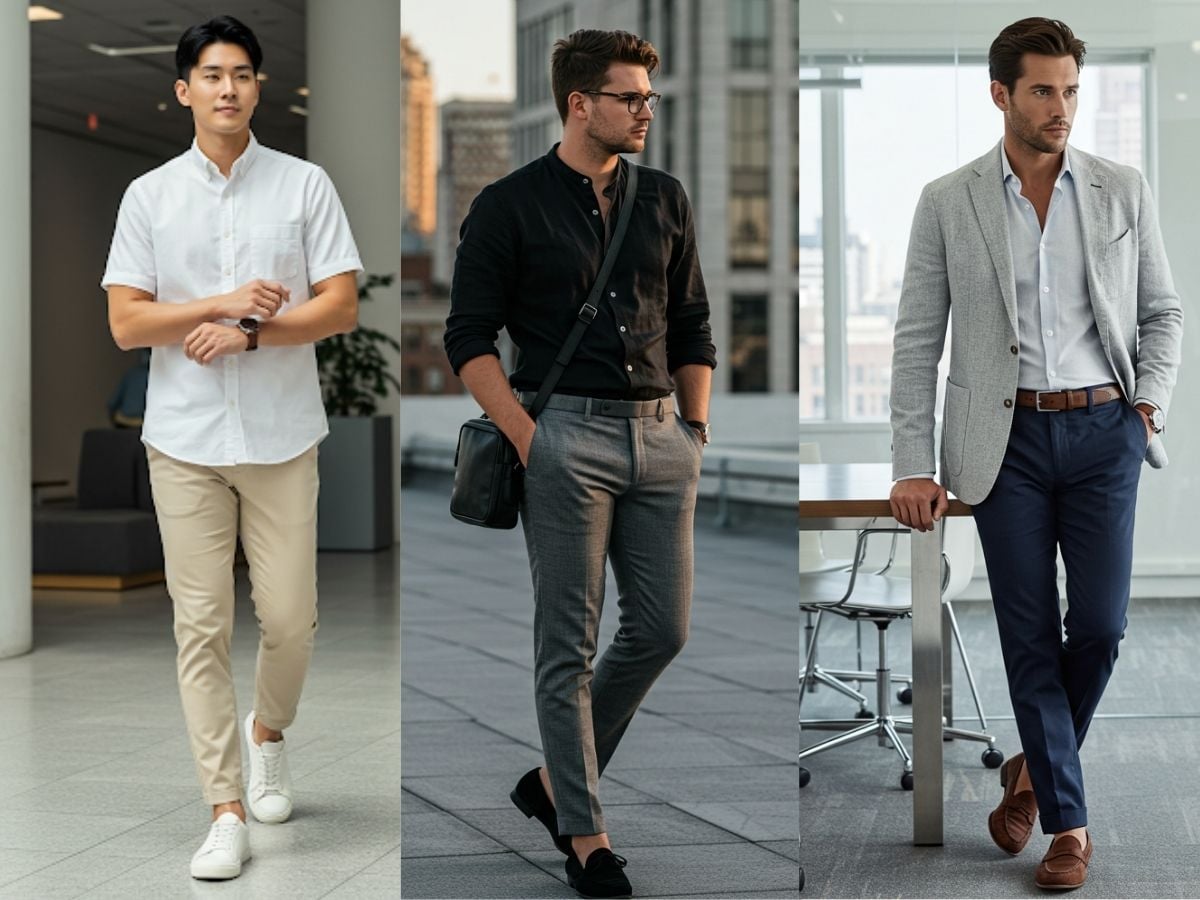 Phối đồ công sở mùa hè