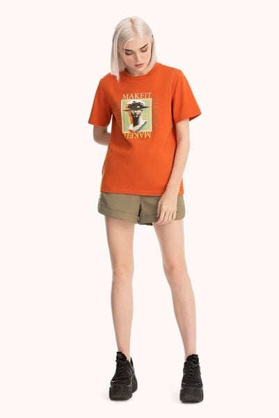 Quần short phối áo thun năng động