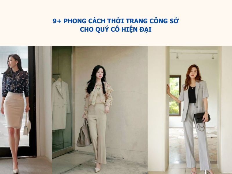 Phong cách thời trang công sở cho nữ