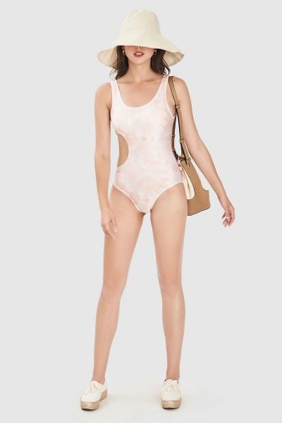 Áo bơi cut-out phần eo bên phải