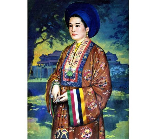 Học sinh thanh lịch trong trang phục truyền thống Việt Nam
