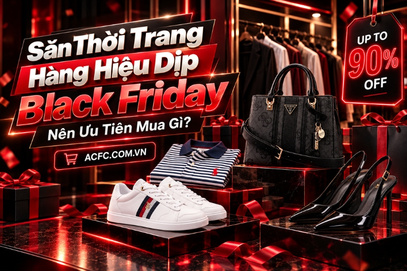 Săn Thời Trang Hàng Hiệu Dịp Black Friday: Nên Ưu Tiên Mua Gì?