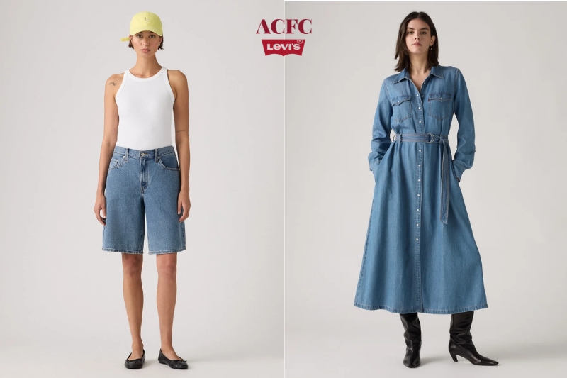 Levi’s Nữ: Từ Áo Thun Đến Những Item Mang Đậm Tinh Thần Casual Mỹ