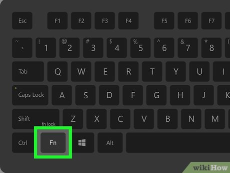 Giữ phím Fn trước khi nhấn phím điều chỉnh độ sáng