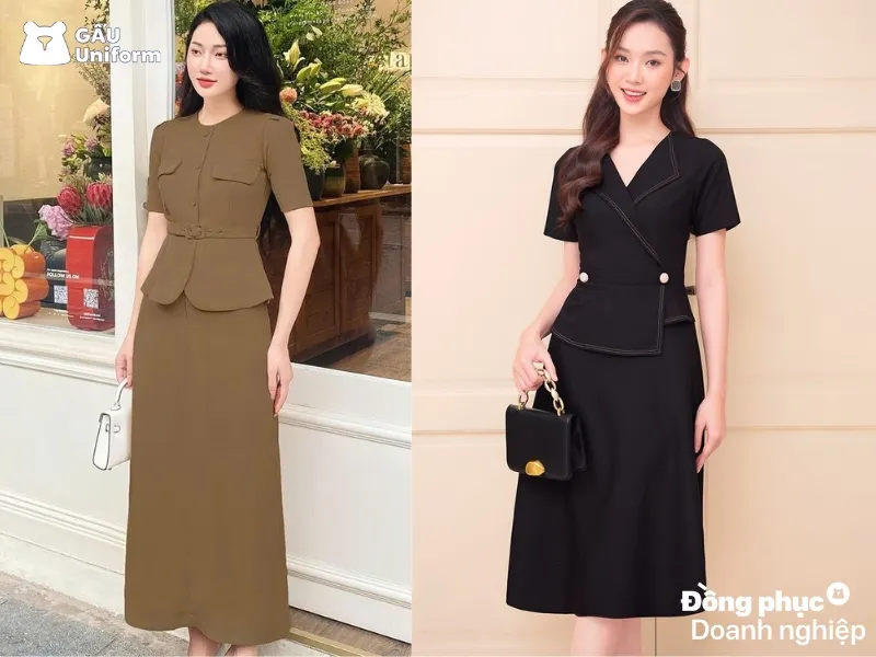 Đầm thiết kế sang trọng được cắt may riêng vừa độc đáo vừa thời thượng