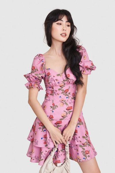 Đầm cúp ngực thanh lịch