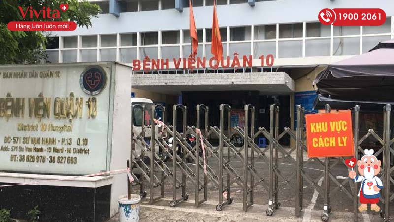 Bệnh viện Quận 10 tại đường Sư Vạn Hạnh