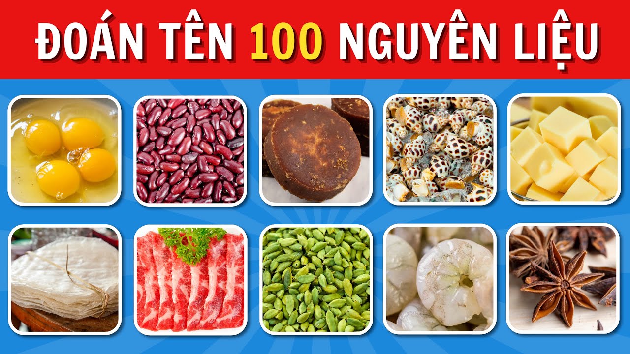 Nguyên liệu nấu ăn đa dạng