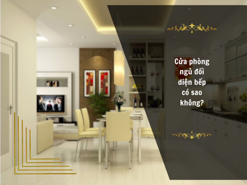Cửa bếp phòng ngủ