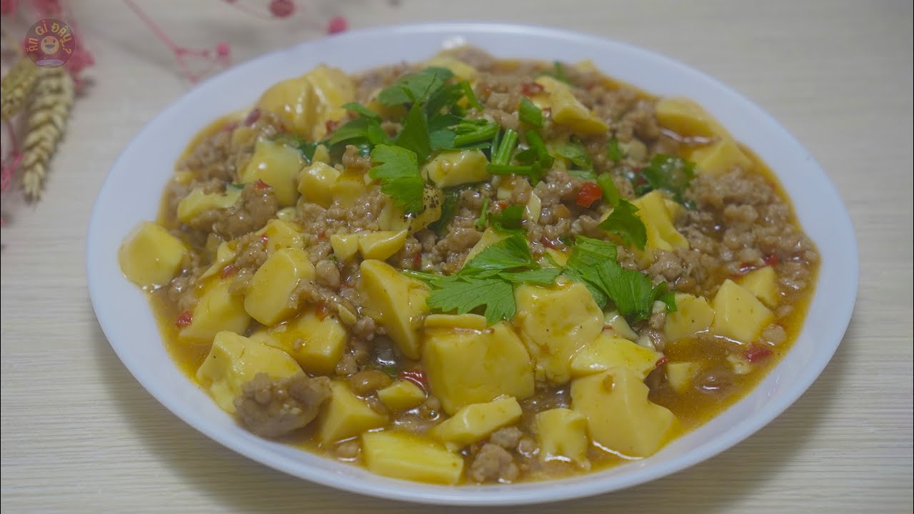 Món ăn từ trứng và đậu