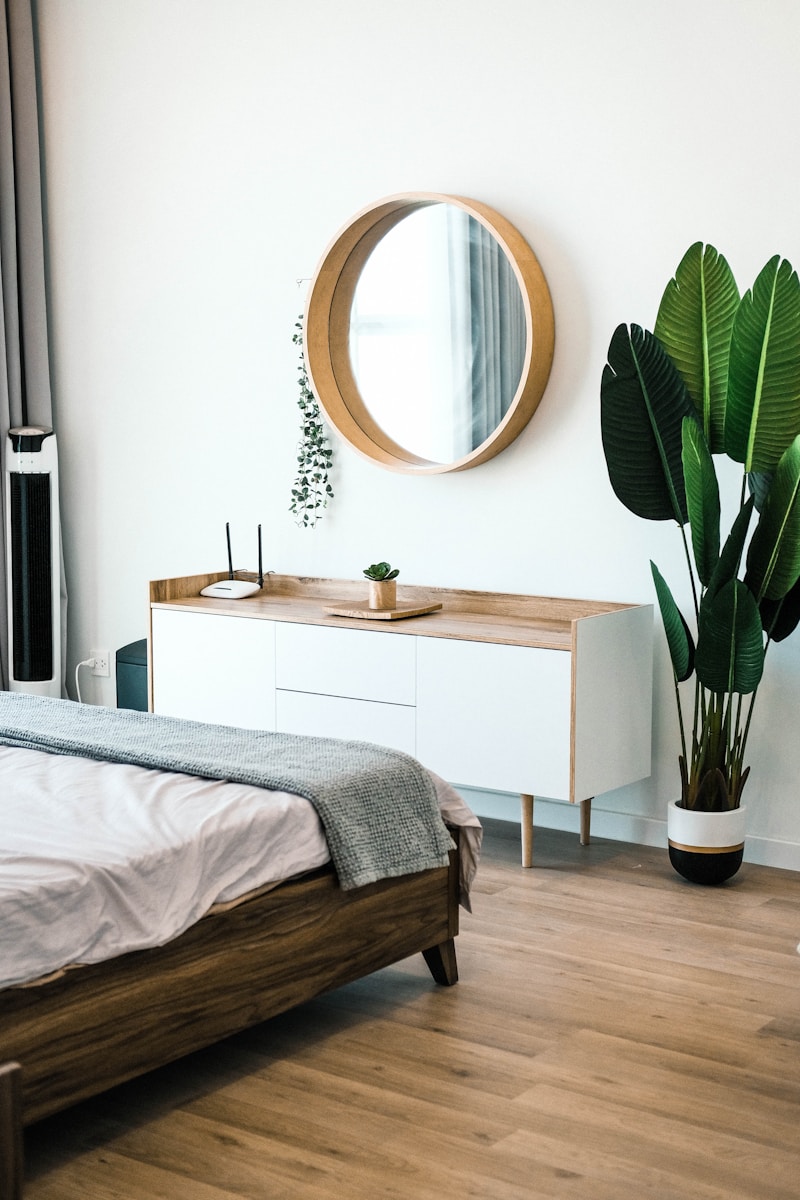 Gương đặt đối diện cửa sổ đón ánh sáng tự nhiên