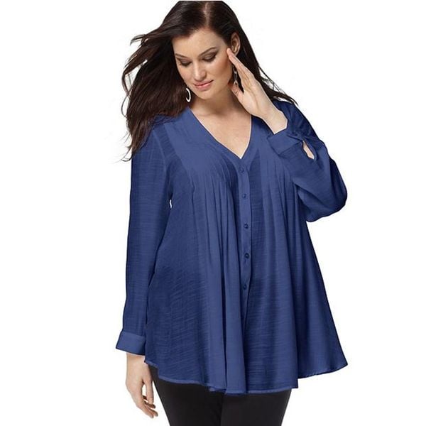 Áo oversize mềm mại, có độ rũ nhẹ