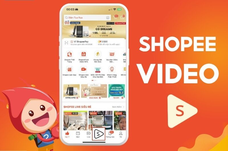 Mua sắm trên ứng dụng điện thoại