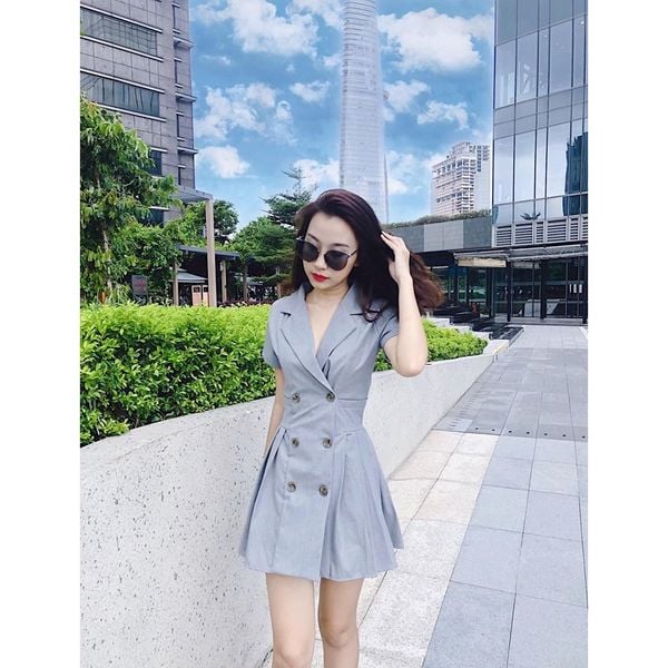 Váy giả vest thanh lịch, sang trọng