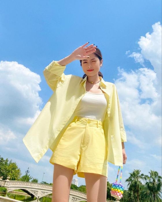 Phối trang phục theo tone màu lạnh