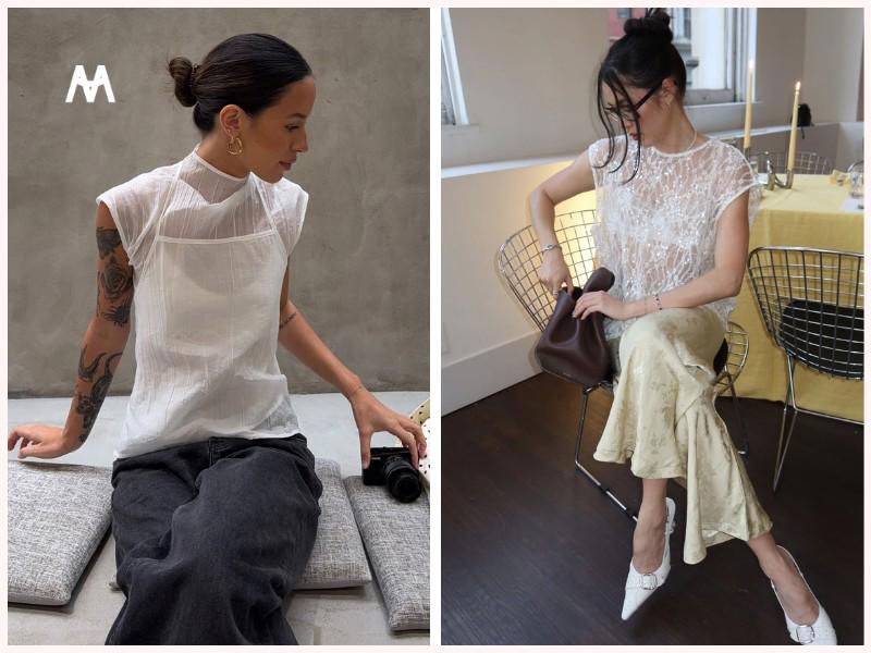 Chất liệu xuyên thấu tinh tế