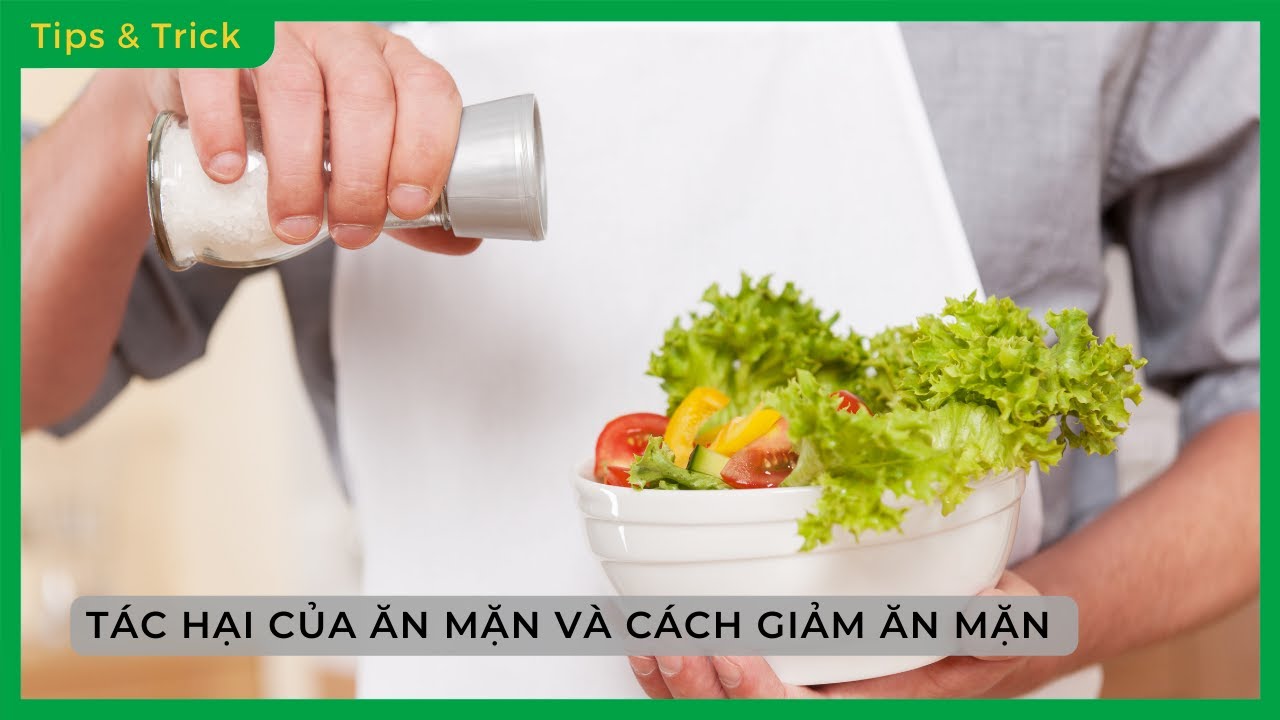 Xử lý món ăn quá mặn