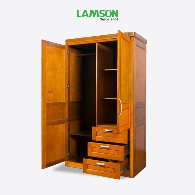 Tủ Áo Liberty sở hữu thiết kế hiện đại pha chút cổ điển với 3 cánh mở