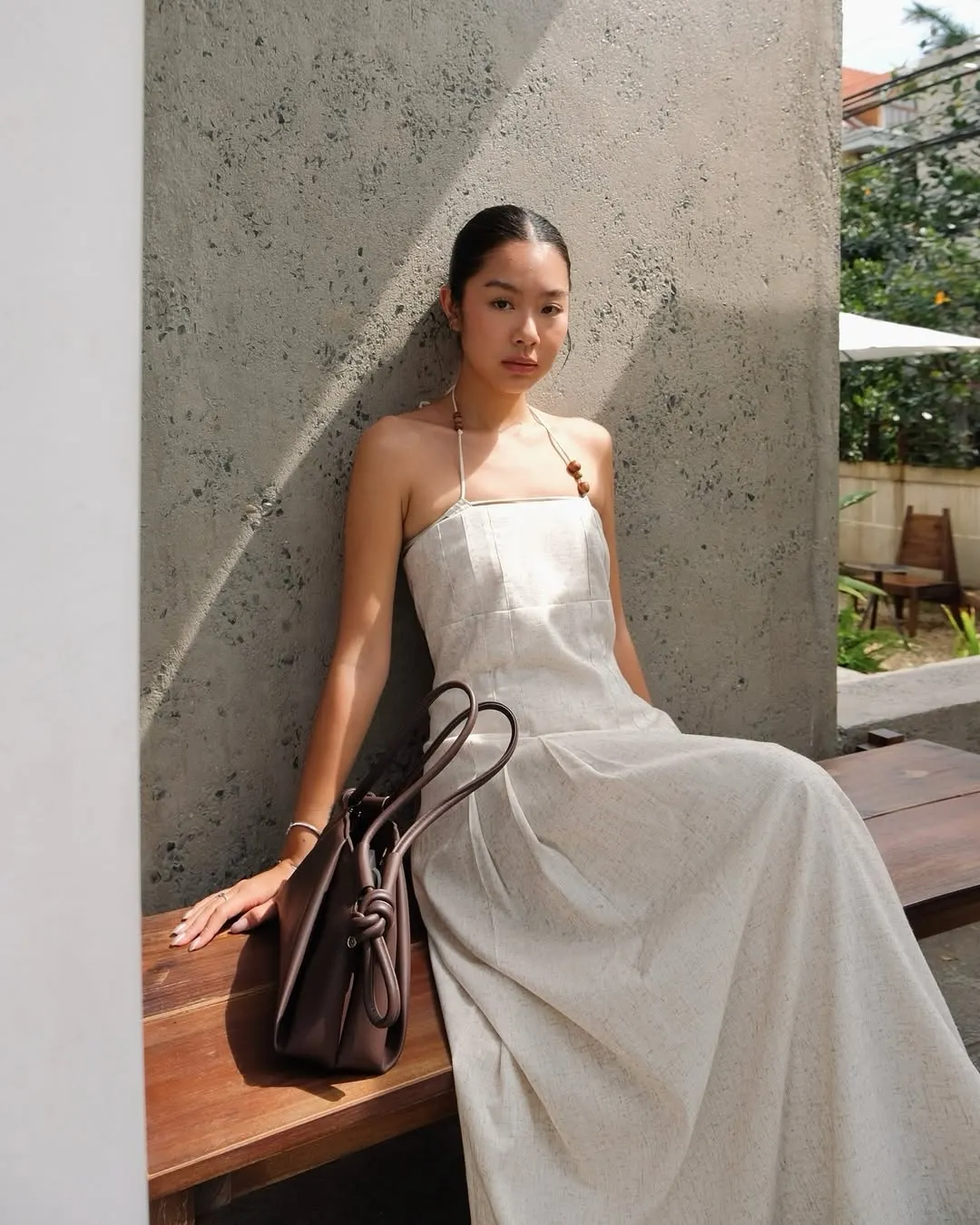 Váy linen thanh lịch cho mùa Hè